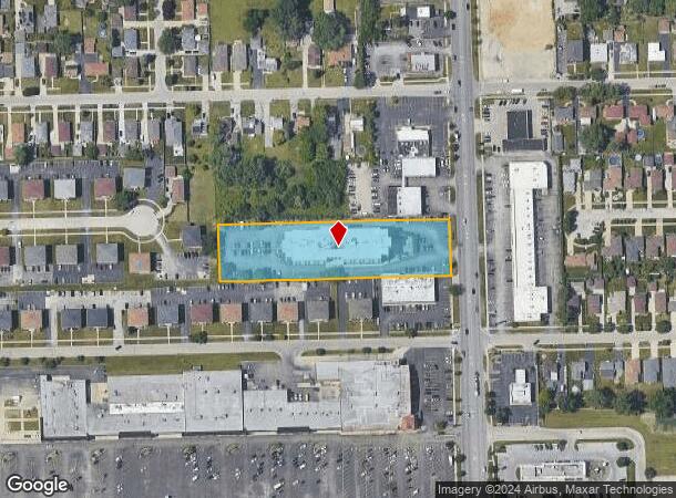  8540 S Harlem Ave, Bridgeview, IL Parcel Map