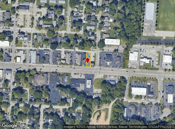  166 Granville St, Columbus, OH Parcel Map