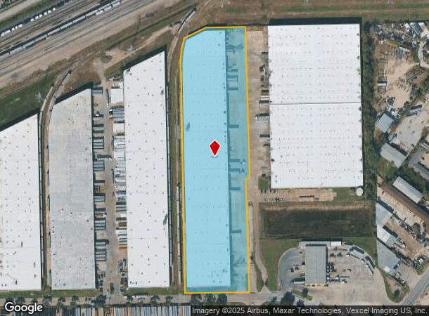  8833 Citypark Loop, Houston, TX Parcel Map