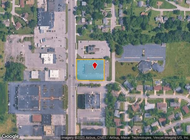7725 Broadway, Merrillville, IN Parcel Map