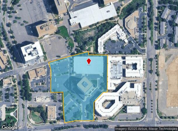 7887 E Belleview Ave, Englewood, CO Parcel Map