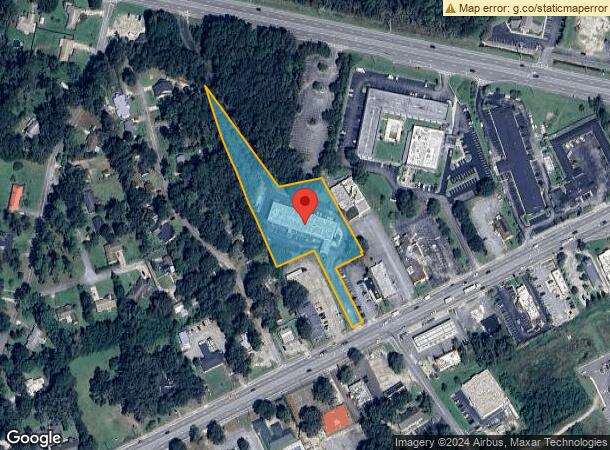  706 E Oglethorpe Hwy, Hinesville, GA Parcel Map