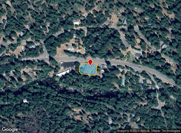 13672 Highway 50, Kyburz, CA Parcel Map