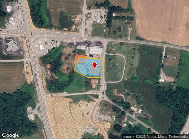  1010 W Rock Quarry Rd, Clarkrange, TN Parcel Map