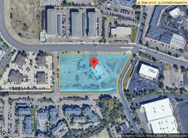  1355 Kelly Johnson Blvd, Colorado Springs, CO Parcel Map