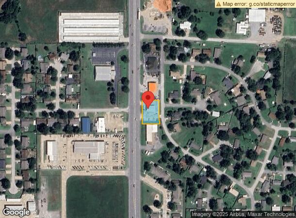  1425 S Dewey Ave, Wagoner, OK Parcel Map