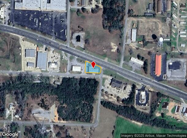  636 E Franklin St, Sylvester, GA Parcel Map