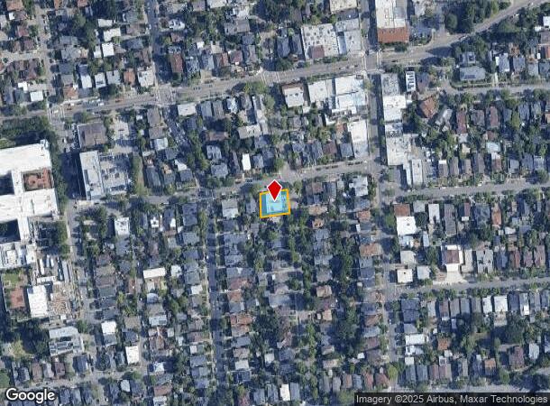 2612 Webster St, Berkeley, CA Parcel Map