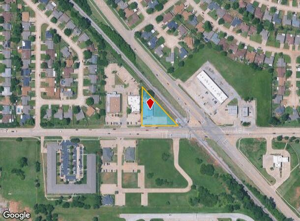  1029 E Vandament Ave, Yukon, OK Parcel Map