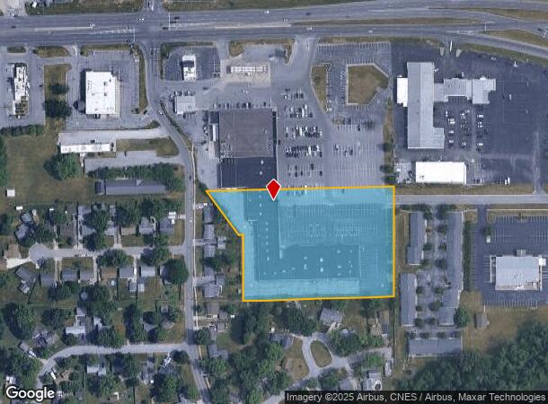 821 Lincoln Hwy W, New Haven, IN Parcel Map