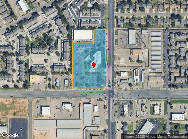 5802 4Th St, Lubbock, TX Parcel Map