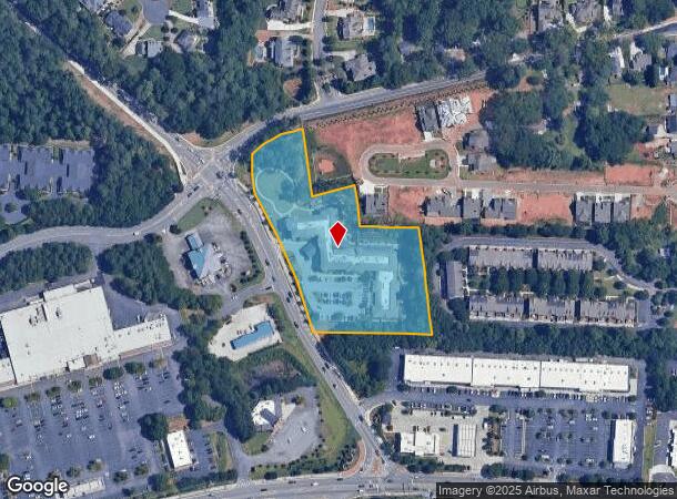  920 Burnt Hickory Rd Nw, Marietta, GA Parcel Map