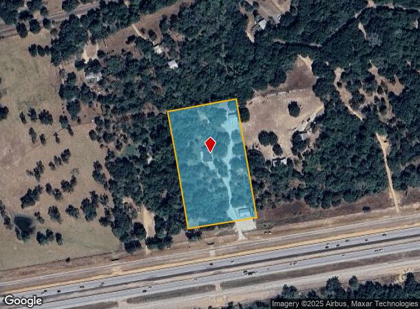  4443 Highway 90, Alleyton, TX Parcel Map