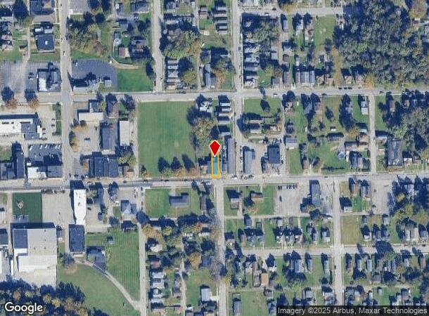  329 1/2 E Long Ave, New Castle, PA Parcel Map