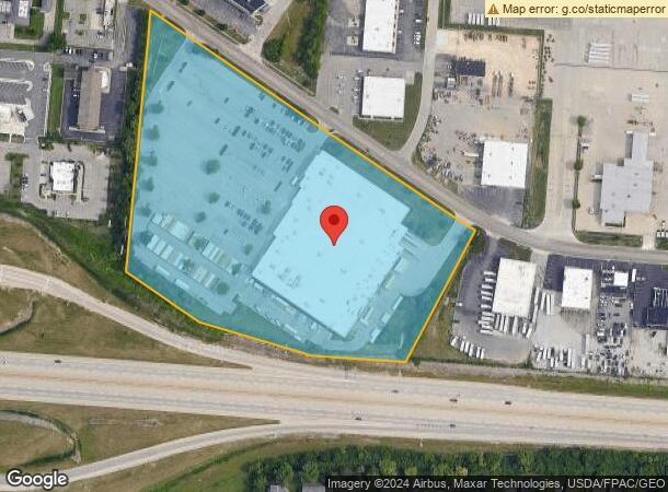  5700 Executive Blvd, Dayton, OH Parcel Map