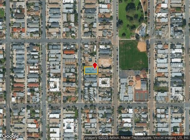 4053 Hamilton St, San Diego, CA Parcel Map