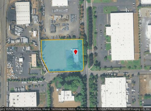  9211 N Harborgate St, Portland, OR Parcel Map