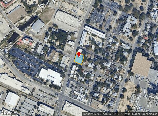  1108 S Flores St, San Antonio, TX Parcel Map