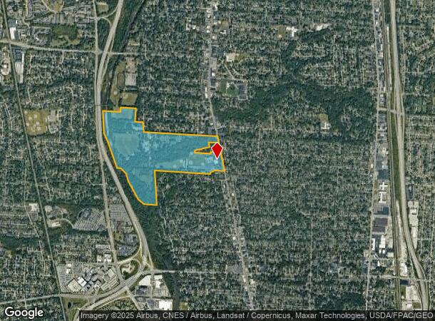  3923 N High St, Columbus, OH Parcel Map