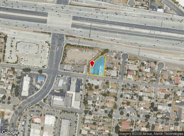 217 E 3Rd St, Corona, CA Parcel Map