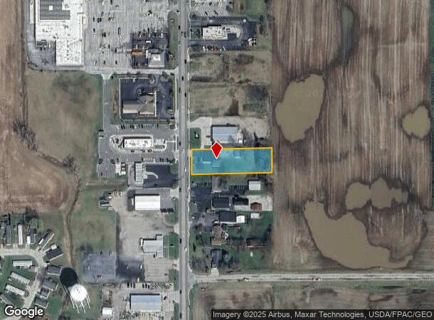 1398 N Shoop Ave, Wauseon, OH Parcel Map