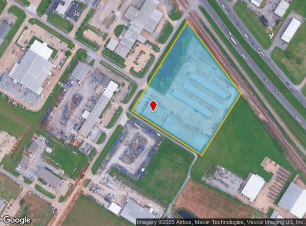 101 S Bernard Rd, Broussard, LA Parcel Map