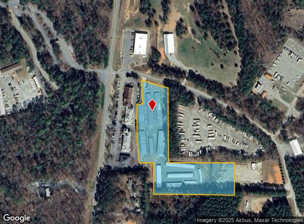 40 Hubbard Rd, Marble Hill, GA Parcel Map