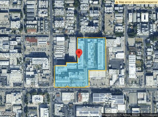  6677 N Santa Monica Blvd, Los Angeles, CA Parcel Map