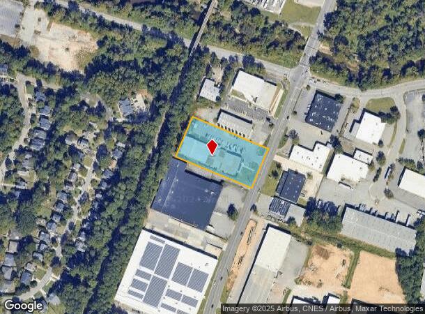  2401 Atlantic Ave, Raleigh, NC Parcel Map