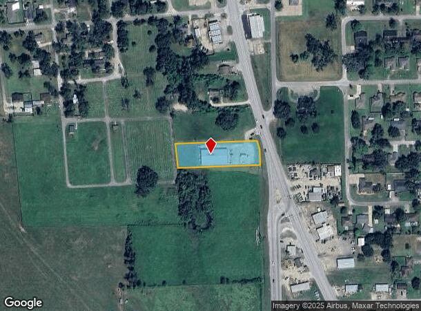 1008 S Market St, Brazoria, TX Parcel Map