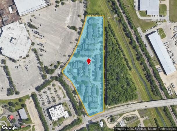  7250 W Greens Rd, Houston, TX Parcel Map