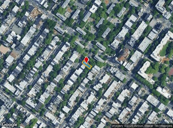  1214 Greene Ave, Brooklyn, NY Parcel Map