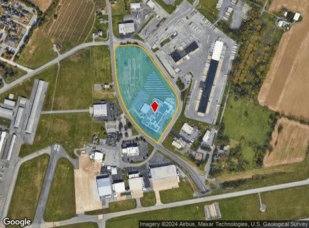  14515 Pennsylvania Ave, Hagerstown, MD Parcel Map