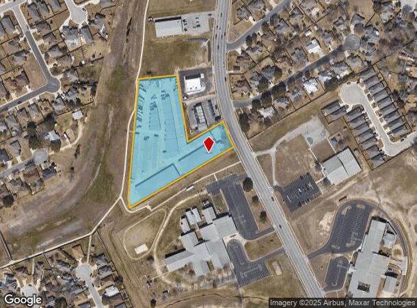 1890 S Walnut Ave, New Braunfels, TX Parcel Map