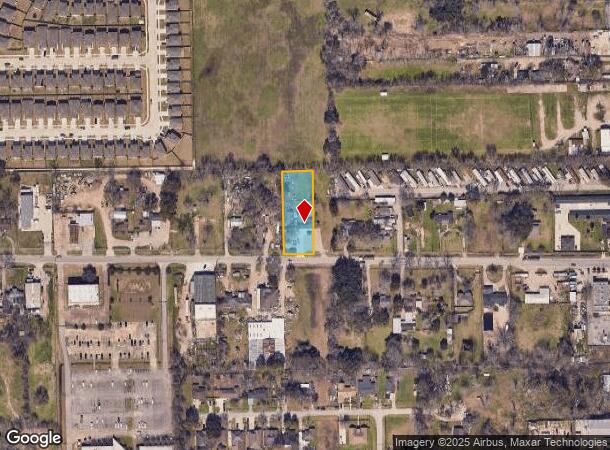  7501 Almeda Genoa Rd, Houston, TX Parcel Map