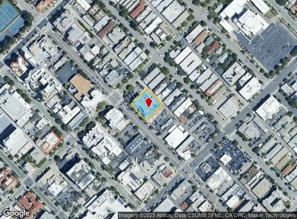  1307 Lincoln Blvd, Santa Monica, CA Parcel Map