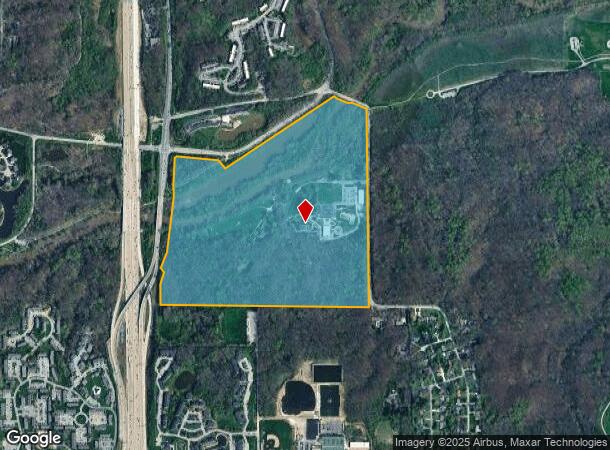 7125 Fall Creek Rd, Indianapolis, IN Parcel Map