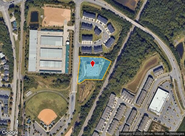 1177 Ambergate Sta, Apex, NC Parcel Map