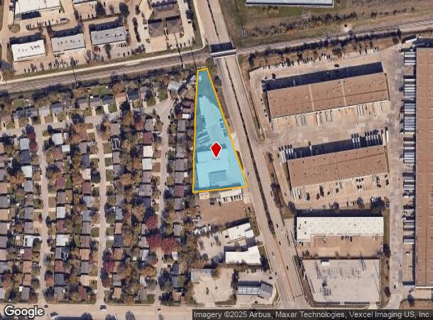 1060 Texan Trl, Grapevine, TX Parcel Map