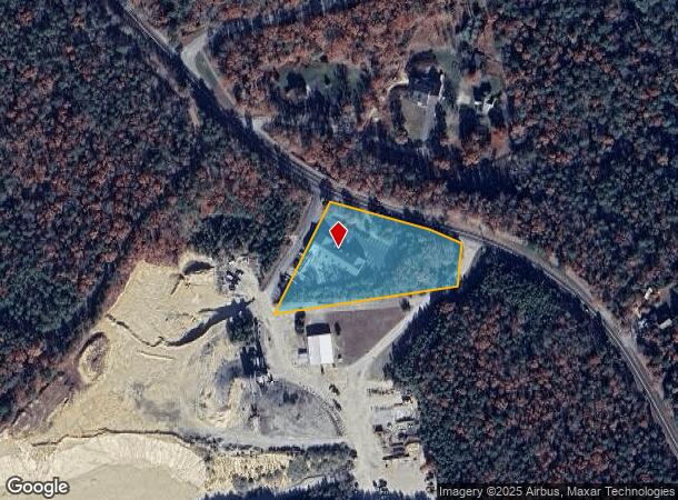  628 Main St, Mashpee, MA Parcel Map