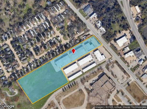  1285 N Main St, Keller, TX Parcel Map