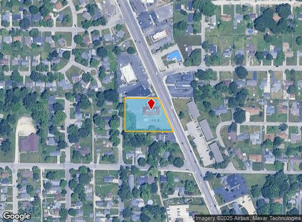 2601 N Wheeling Ave, Muncie, IN Parcel Map