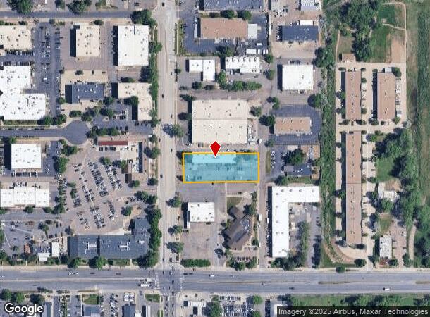  1700 55Th St, Boulder, CO Parcel Map