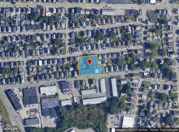  120 Webster St, Pawtucket, RI Parcel Map