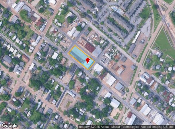  1515 Jefferson St, Lafayette, LA Parcel Map