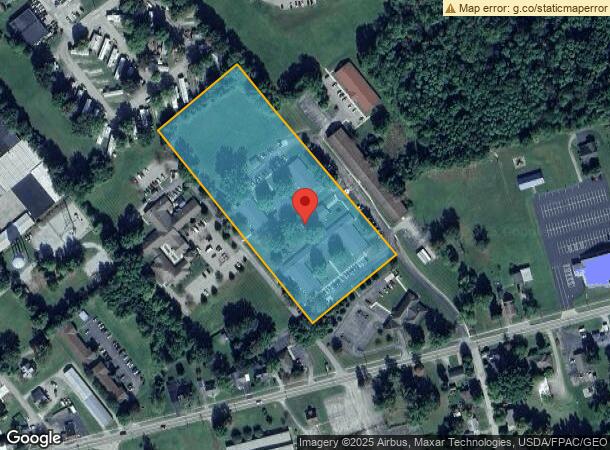  901 Cherry St, Blanchester, OH Parcel Map