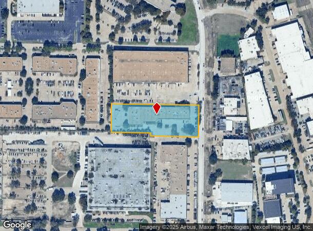  2015 Midway Rd, Carrollton, TX Parcel Map