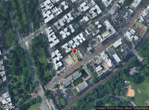  3057 Webster Ave, Bronx, NY Parcel Map