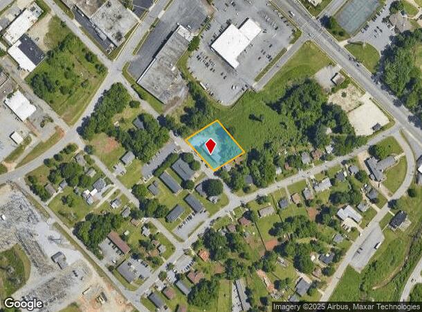  1819 Branch St, High Point, NC Parcel Map