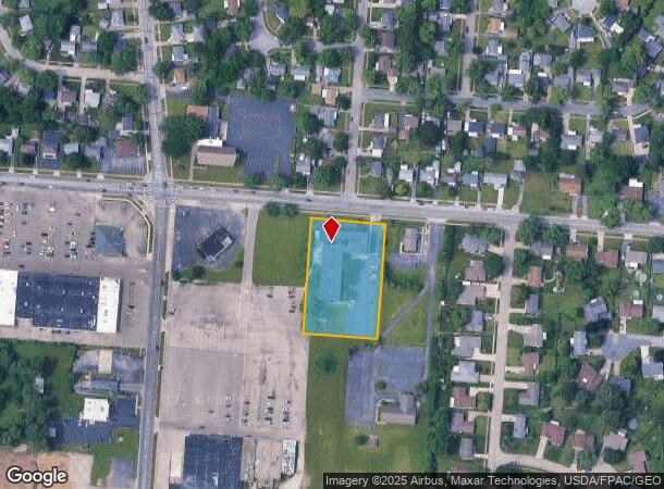  5580 Burkhardt Rd, Dayton, OH Parcel Map